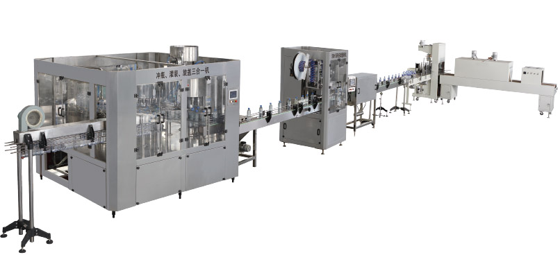全自動乳飲品灌裝生產線